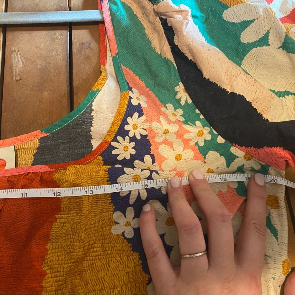 FARM Rio Floral Puff Sleeve Dress - Picture 6 of 7